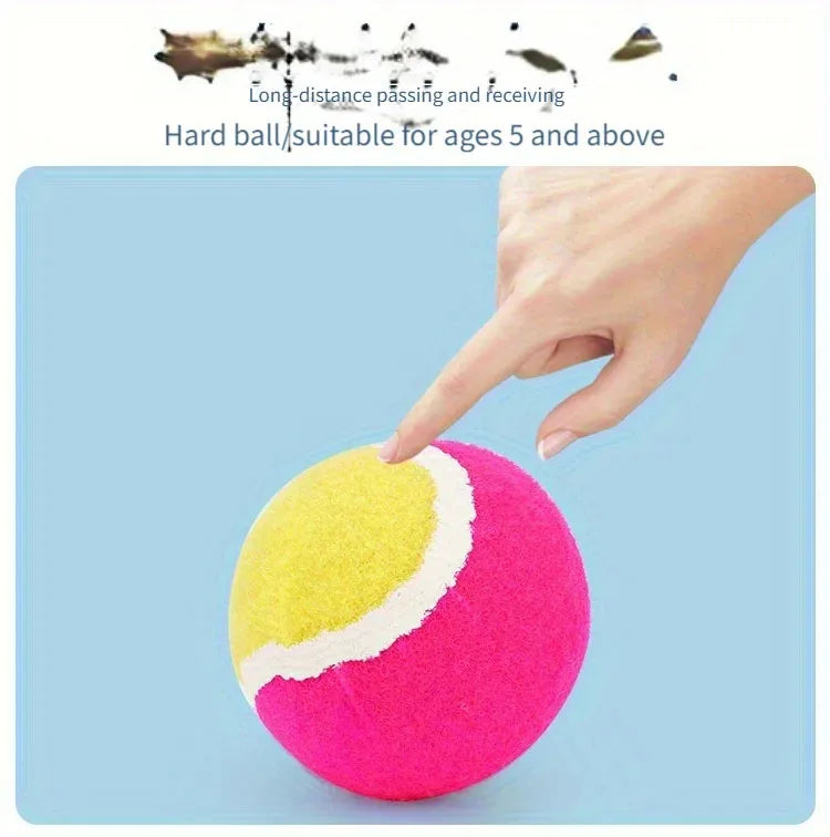 1Set Kids Sucker Sticky Ball Toy Outdoor Sports Catch Ball Game Set