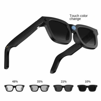 Smart Glasses AR AI Translation 4K Camera Bluetooth Call Touch Control