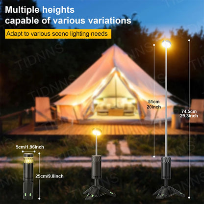 Telescopic Camping Light Rechargeable Fishing Lantern