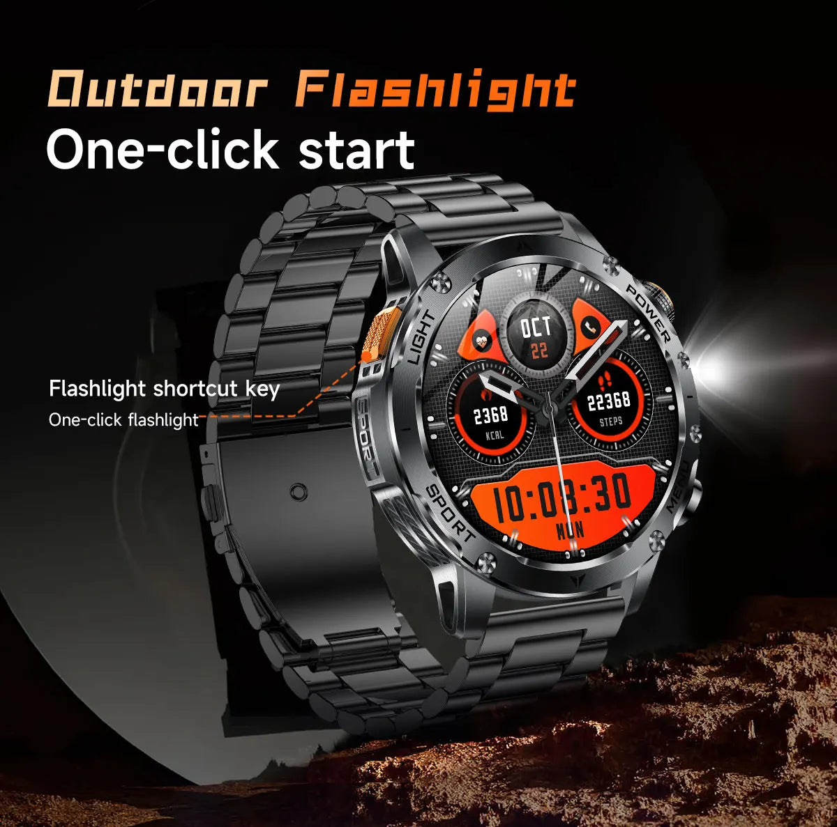 New Military T-Rex 3 Ultra 1000mAh Battery Smart Watch