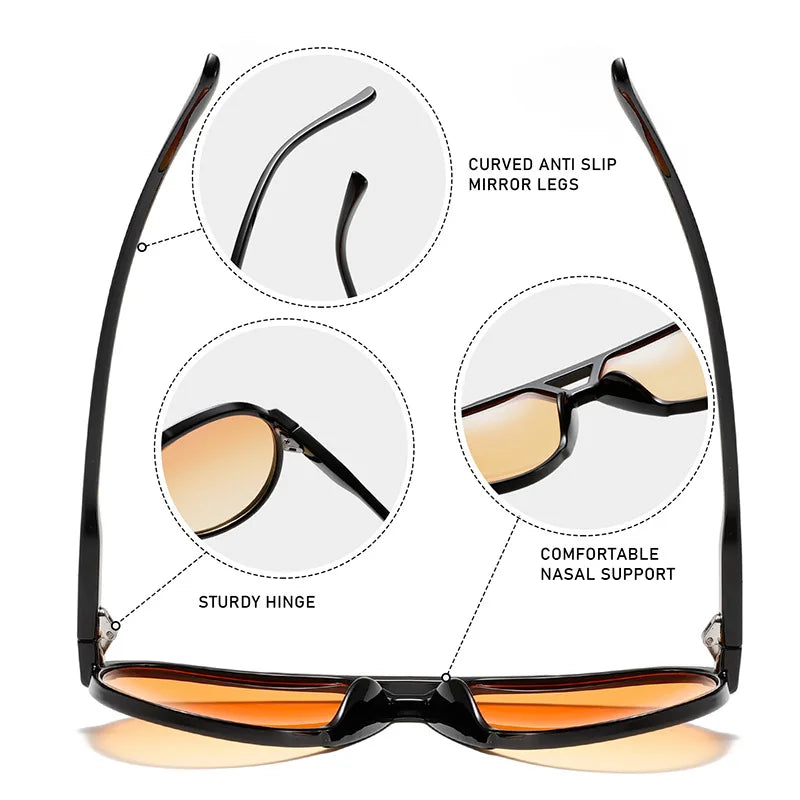 3515 Designer Inspired Sunglasses Vintage Oversized