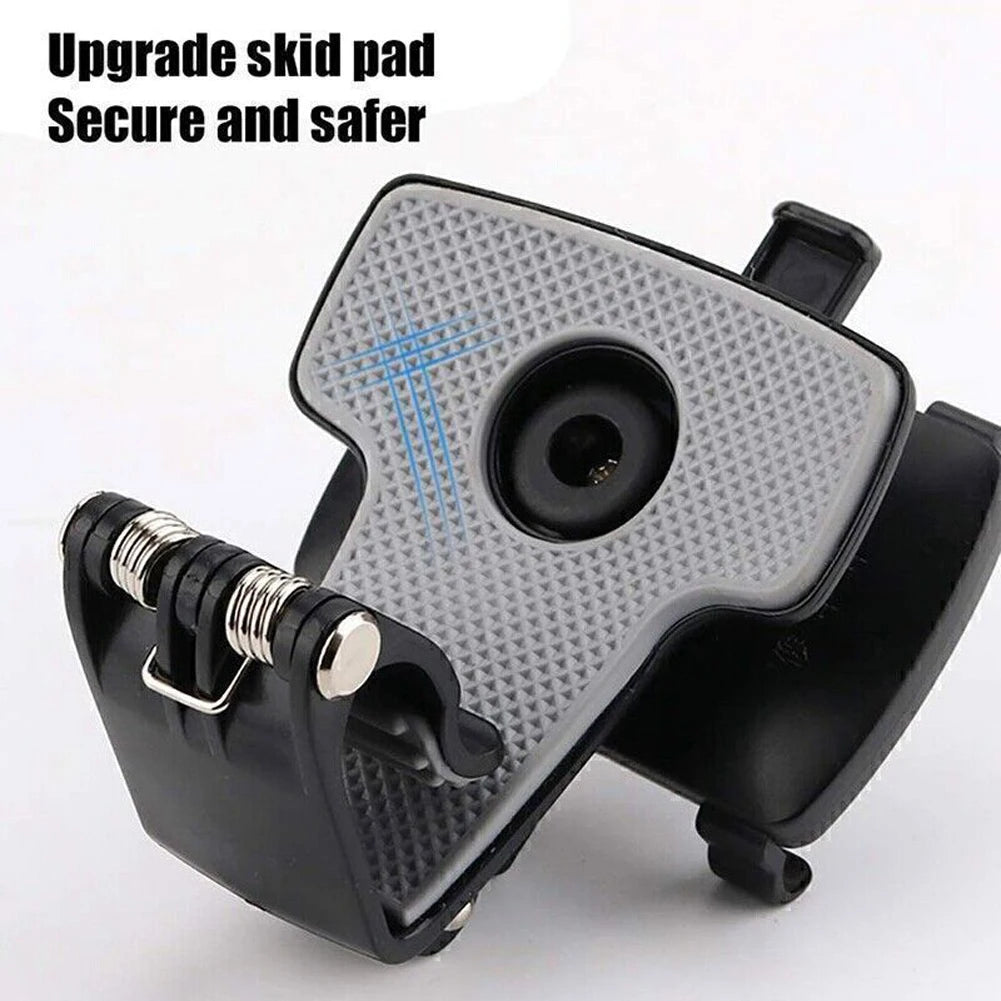 360° Rotatable Car Phone Mount - Multi-Function Clip-on Dashboard