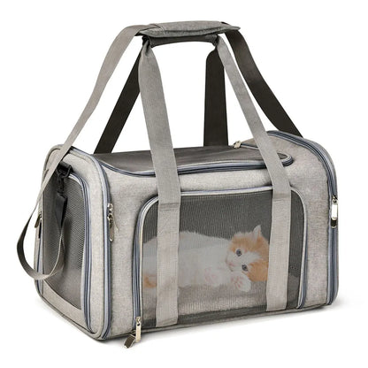 Dog Carrier Bag Soft Side Backpack Cat Pet Carriers
