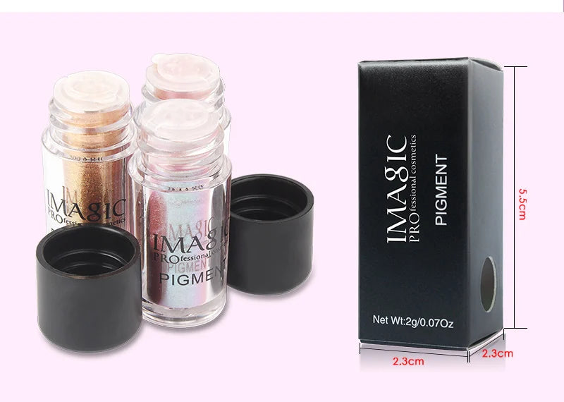 IMAGIC Glitter Eyeshadow Shimmer Shine Powder Eyes Makeup