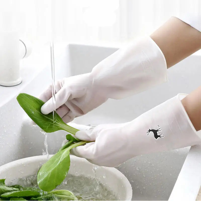 Waterproof Rubber Latex Housework Cleaning Gloves