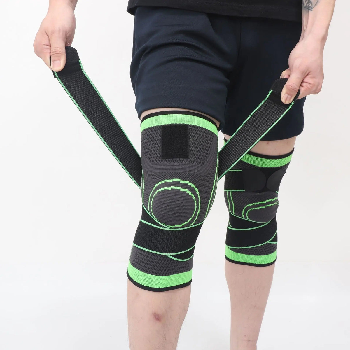Fitness Knee Sleeve Sports Straps Compression Gym