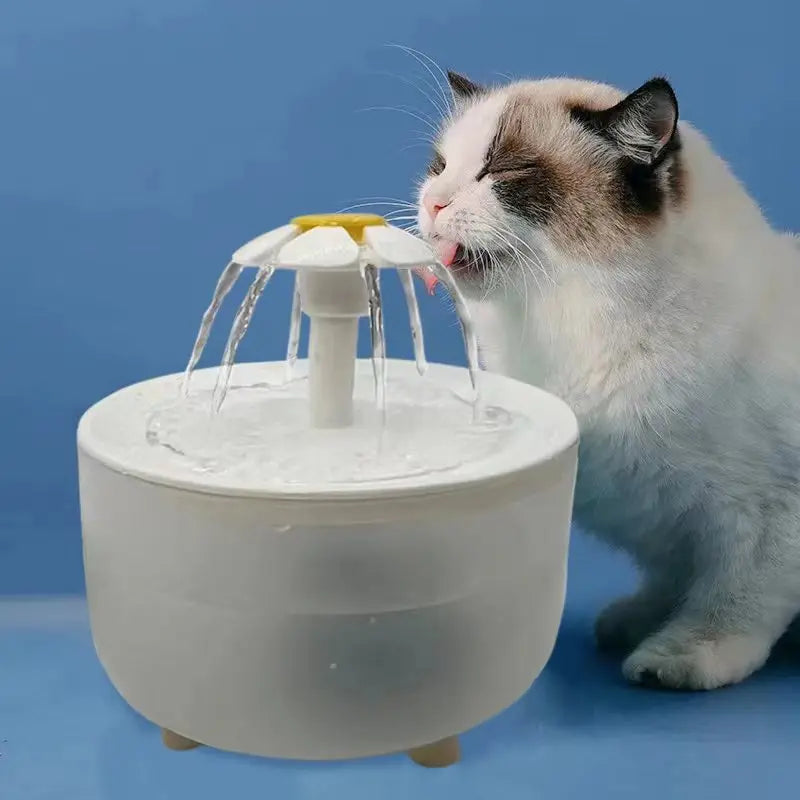 Pets Water Fountain Auto Filter USB Electric Drinker Bowl