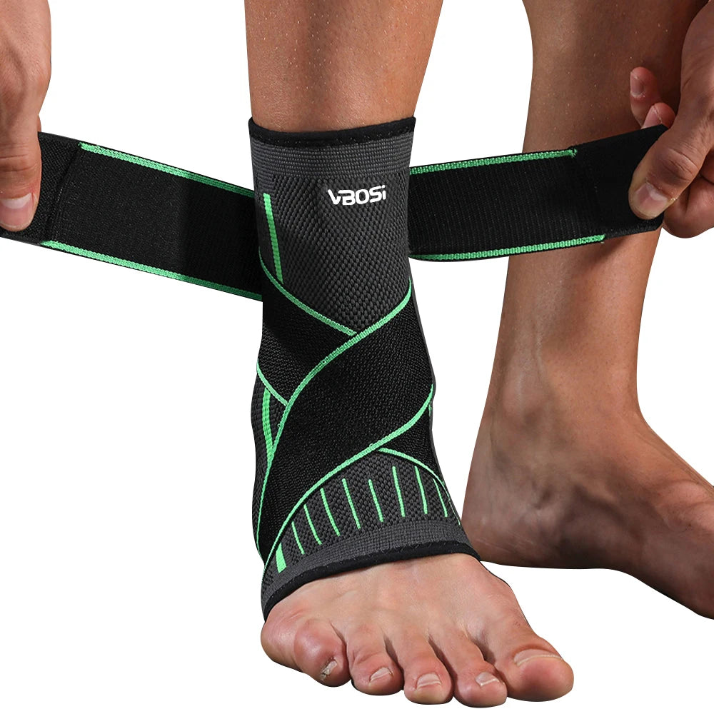 Adjustable Elastic Ankle Brace Compression Foot Support