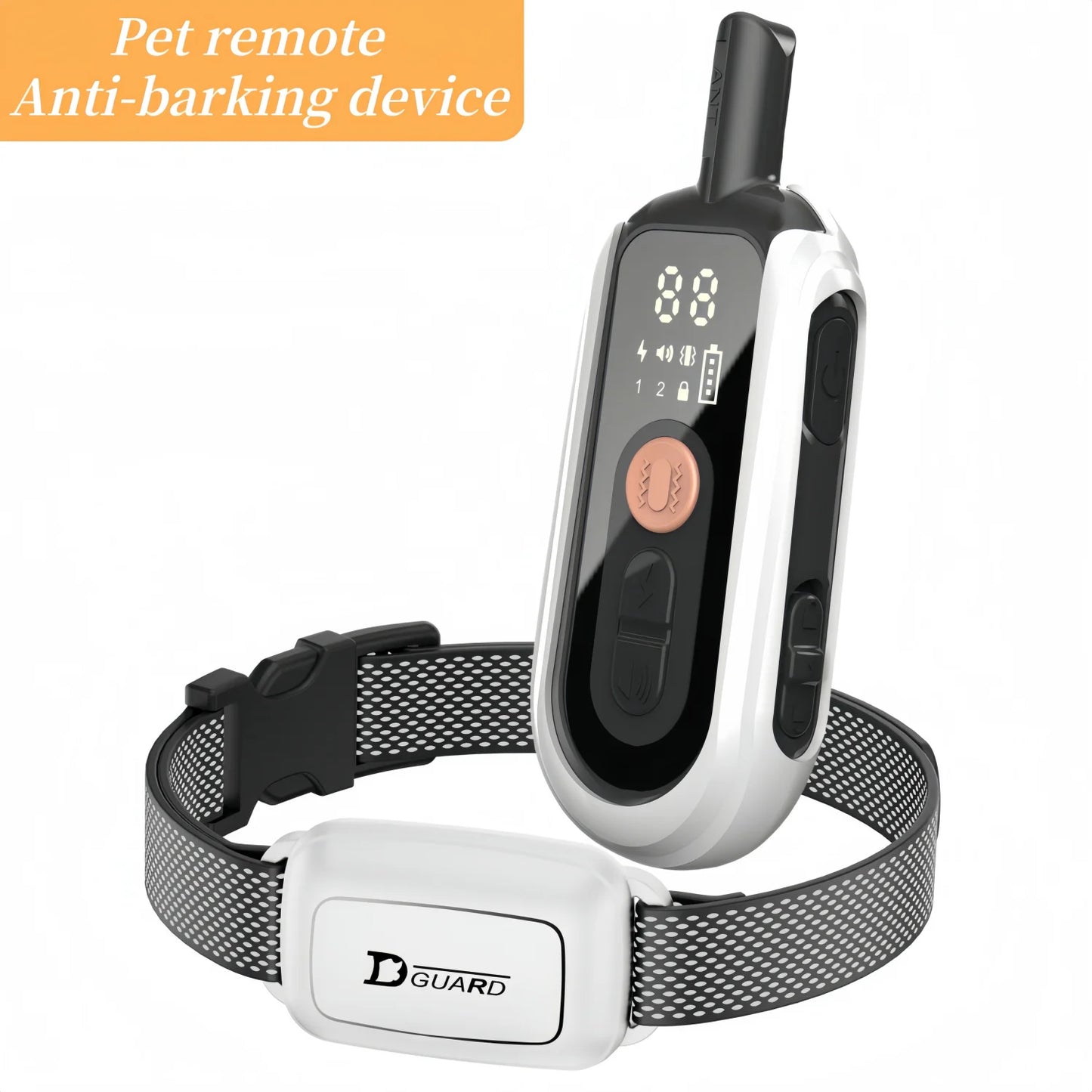 Electric Dog Training Collar Waterproof Dog Bark Collar