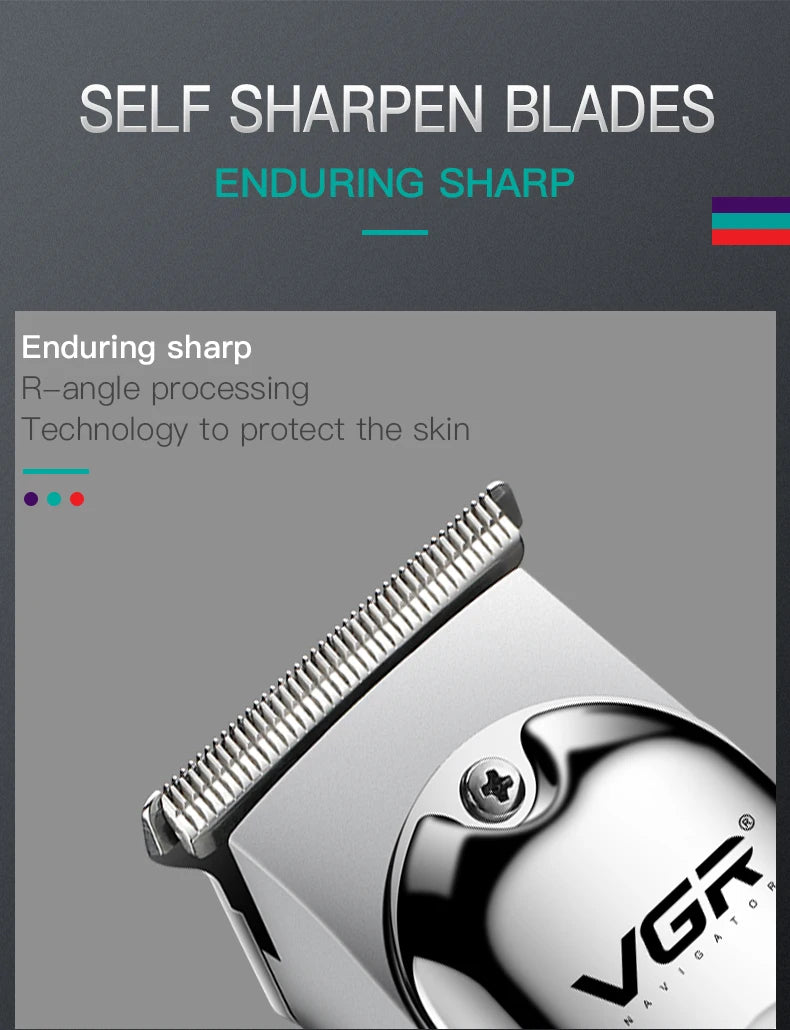 VGR 071 Hair Trimmer Professional Hair Clipper Rechargeable
