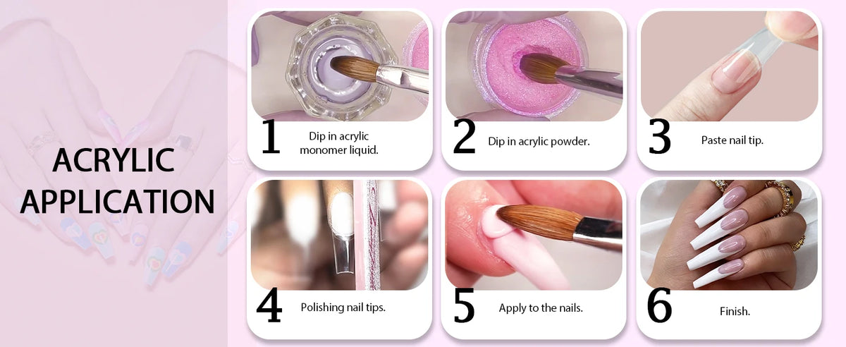 New High Quality Kolinsky Acrylic Nail Brush Nail Tool