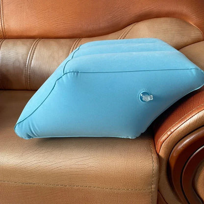 Inflatable Velvet Leg Pillow Plastic Camping Soft Inflatable