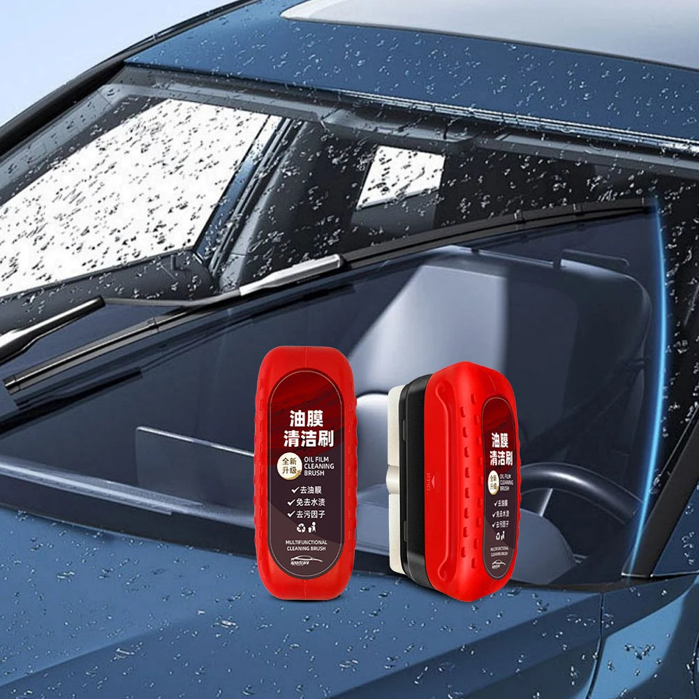 Car Glass Oil Film Remover Automotive Glass Sponge