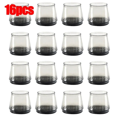 Chair Leg Caps Silicone Feet Protector Pads Furniture