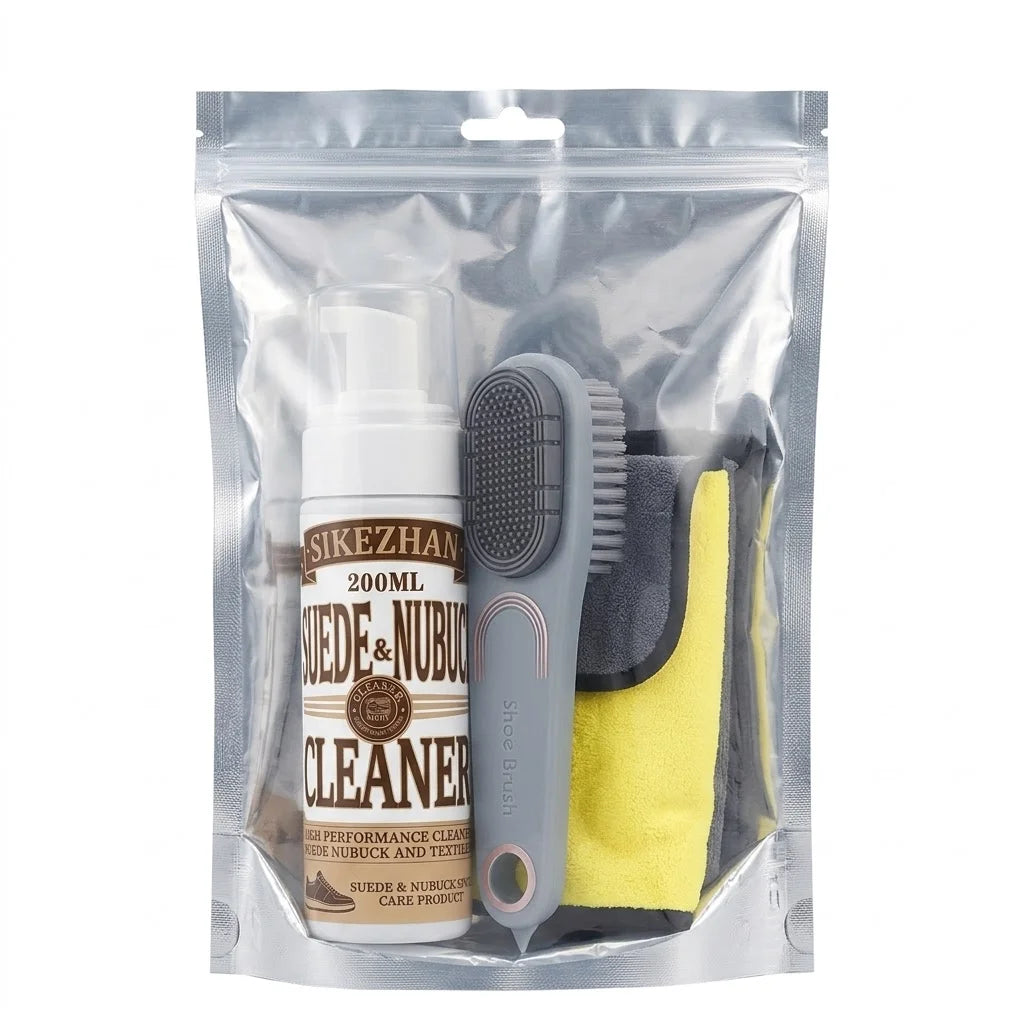 Premium Suede Nubuck Cleaning Kit Foam Shoe Cleaner