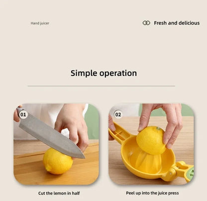 Hand Juicer Lemon Lime Squeezer Get Every Last Drop