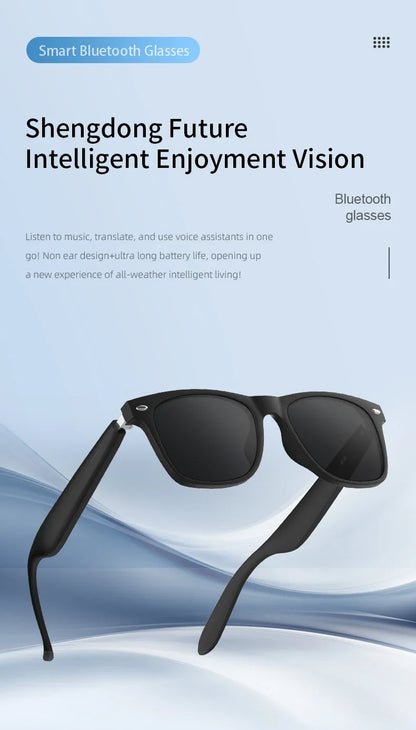 New  Smart Glasses Anti-Blue Light  Polarized Sunglass