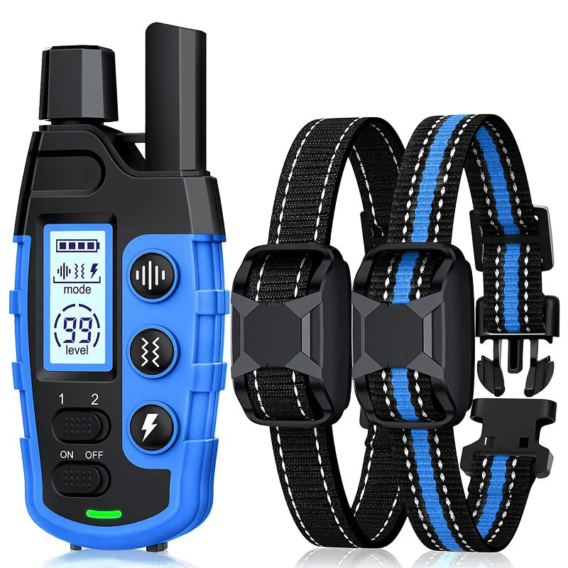 Electric Dog Training Collar Remote Control Waterproof