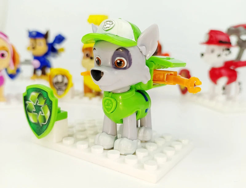 Paw Patrol Action Figure Anime Toy Chase Marshall