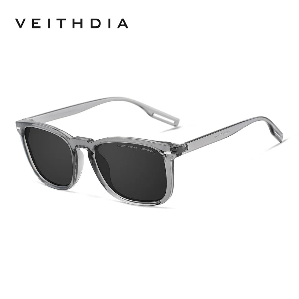 VEITHDIA Fashion Vintage Polarized Sunglasses for Men and Women