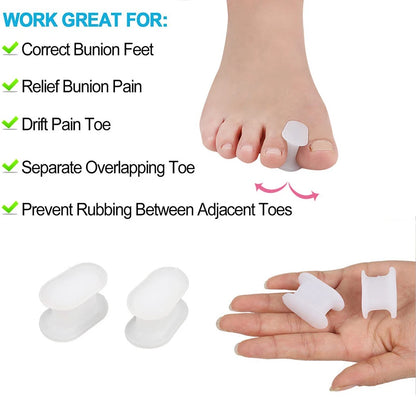 Gel Toe Separator Hallux Valgus Bunion Corrector