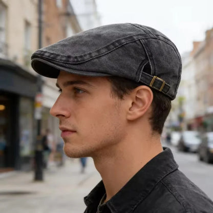 Vintage Painter Beret Unisex Fashion Flat Visor Cap