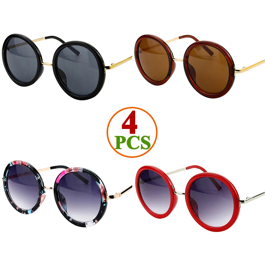 Sunglasses Women Men Round New Luxury Brand Design
