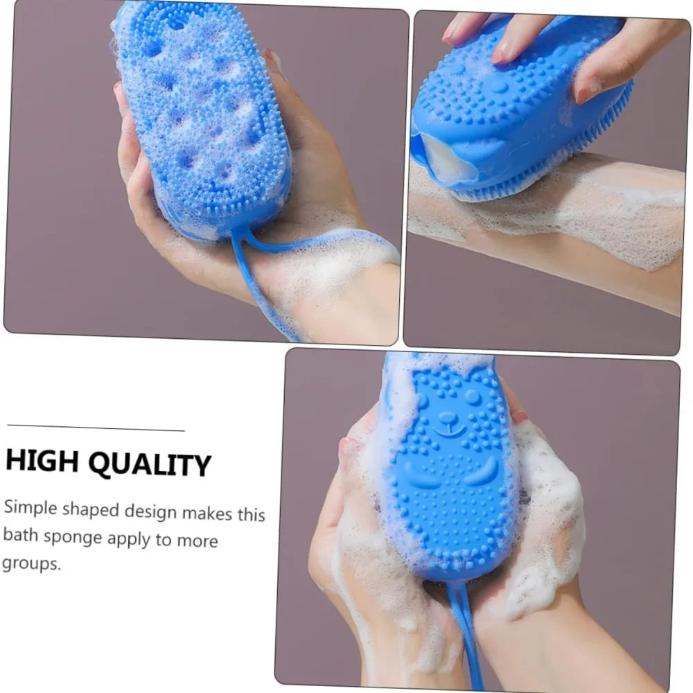 Double Side Silicone Bubble Bath Body Brush