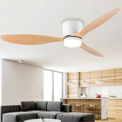 Modern LED Ceiling Fan Lights, Low Floor Decorative Lights