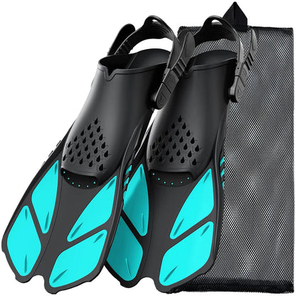 Snorkel Fins Swimming Flippers Adjustable Buckles