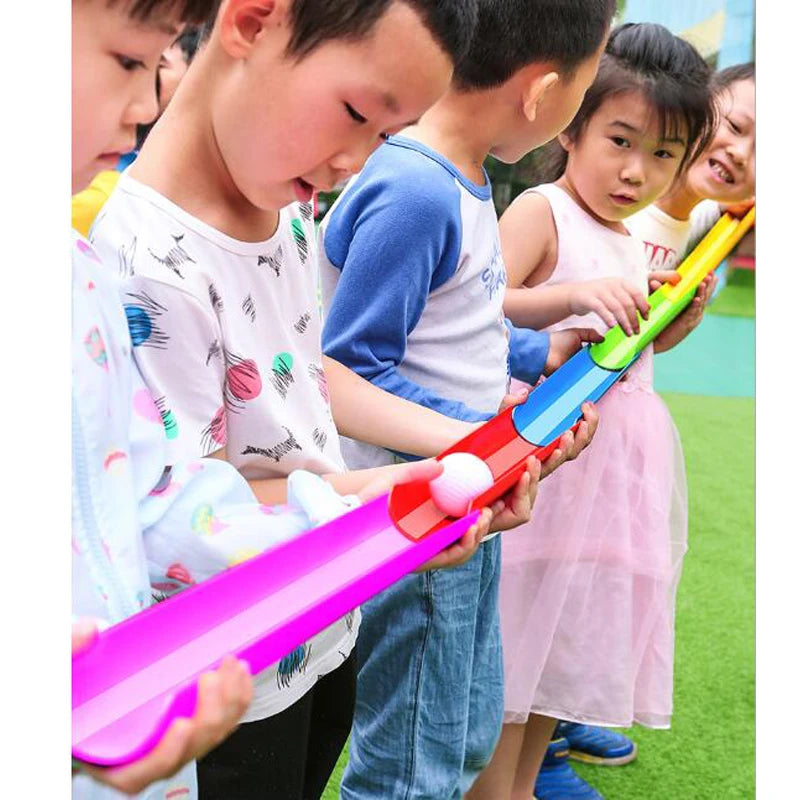 Children's Outdoor U-shaped Groove Ball Game