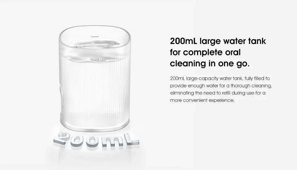 NEW MIJIA Electric Oral Irrigator 2 MEO705 Portable Water Flosser