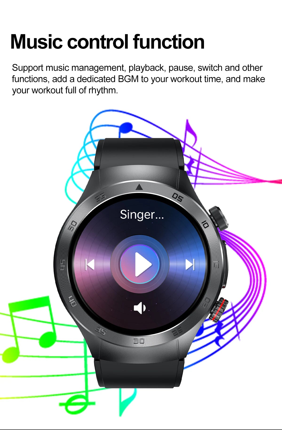 2025New Laser Therapy ECG+PPG Smartwatch For Men Women