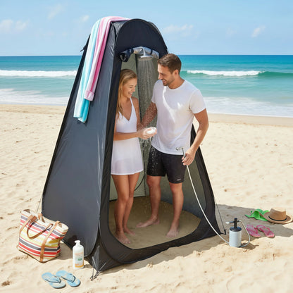 Pop-Up Portable Privacy Tent Outdoor Shower Tent