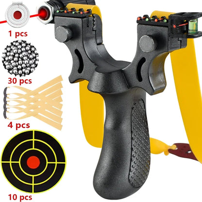 Laser Pointing Slingsshot 10 Style Precision Aiming Slingshot