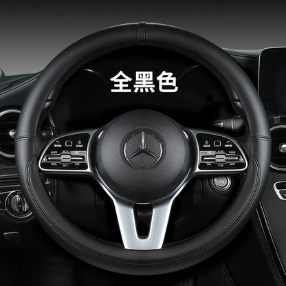 All-Nappa Leather Steering Wheel Cover Leather