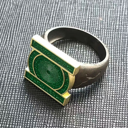 Lanterns Green Lantern Corps Ring Metal Cosplay