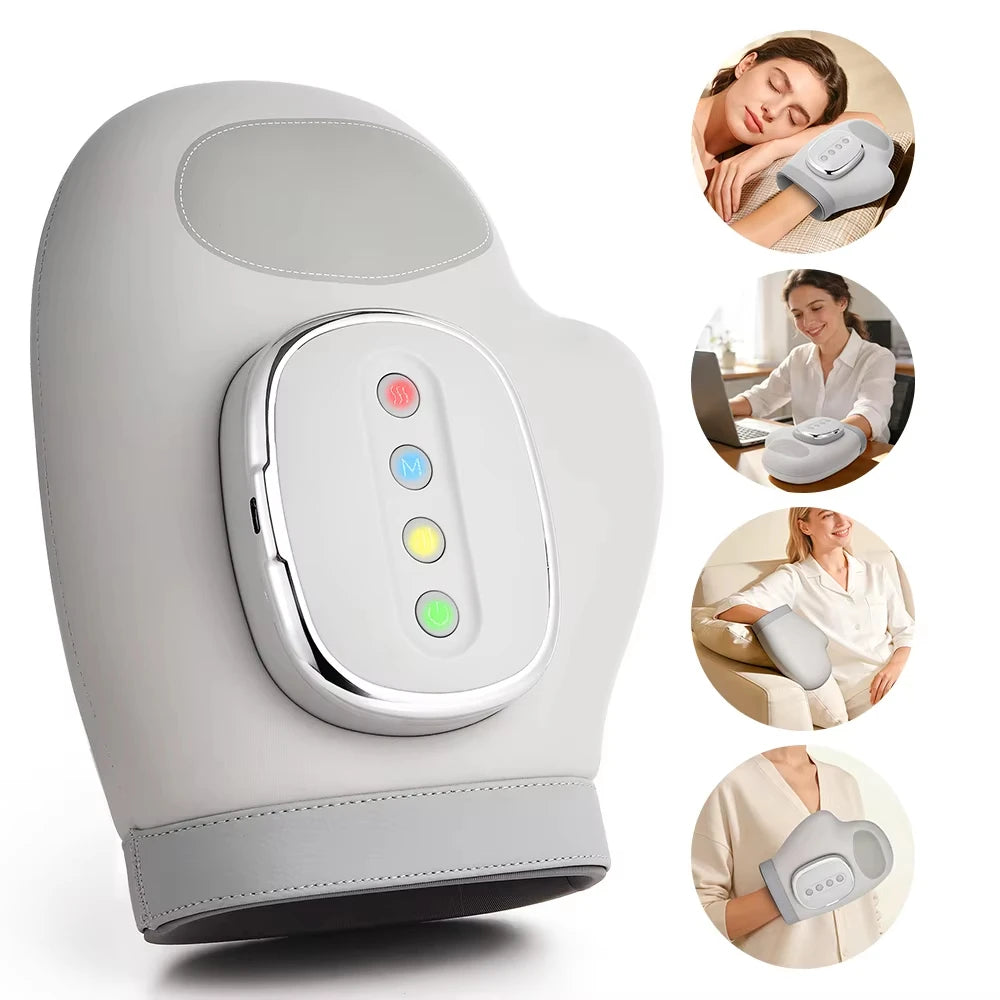 Hand Massager With Airbag Compression Finger Wrist Palm