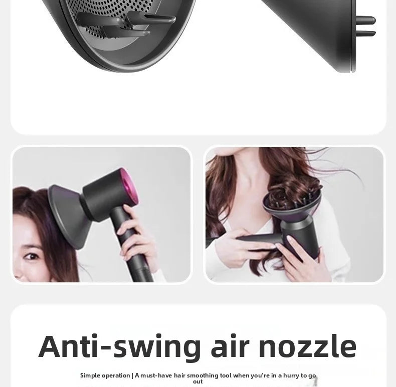 Hair Dryer  Curl Hair Outlet Accessories Diffusion Drying Styling
