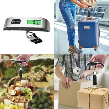 Digital Luggage Scale Hanging Baggage Scale LCD Display