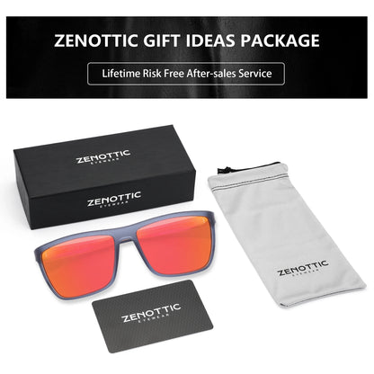 ZENOTTIC Fashion Polarized Sunglasses Shade  Lightweight