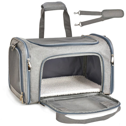 Dog Carrier Bag Soft Side Backpack Cat Pet Carriers