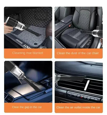 Wireless Car Vacuum USB Charging Wet Dry Dual-use Cleaner