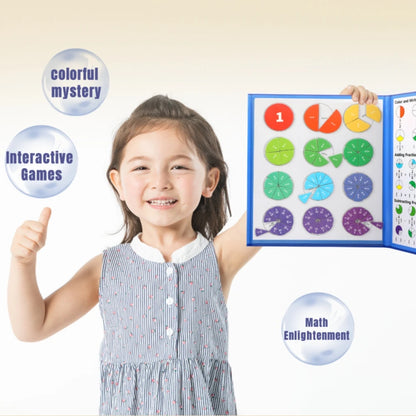 Magnetic Fraction Disk Teaching Aids, Fraction Science Education Model
