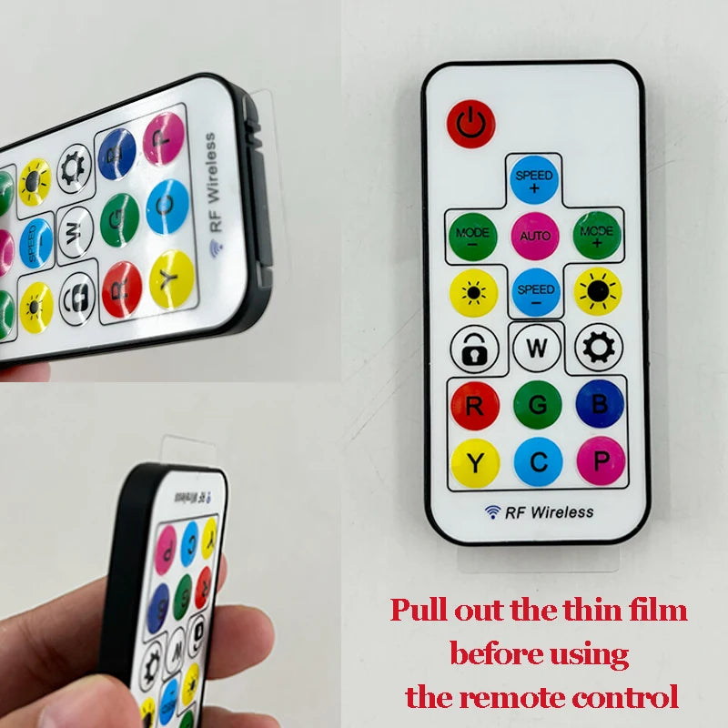 1set Luminous Glowing Glasses and Gloves Remote Control