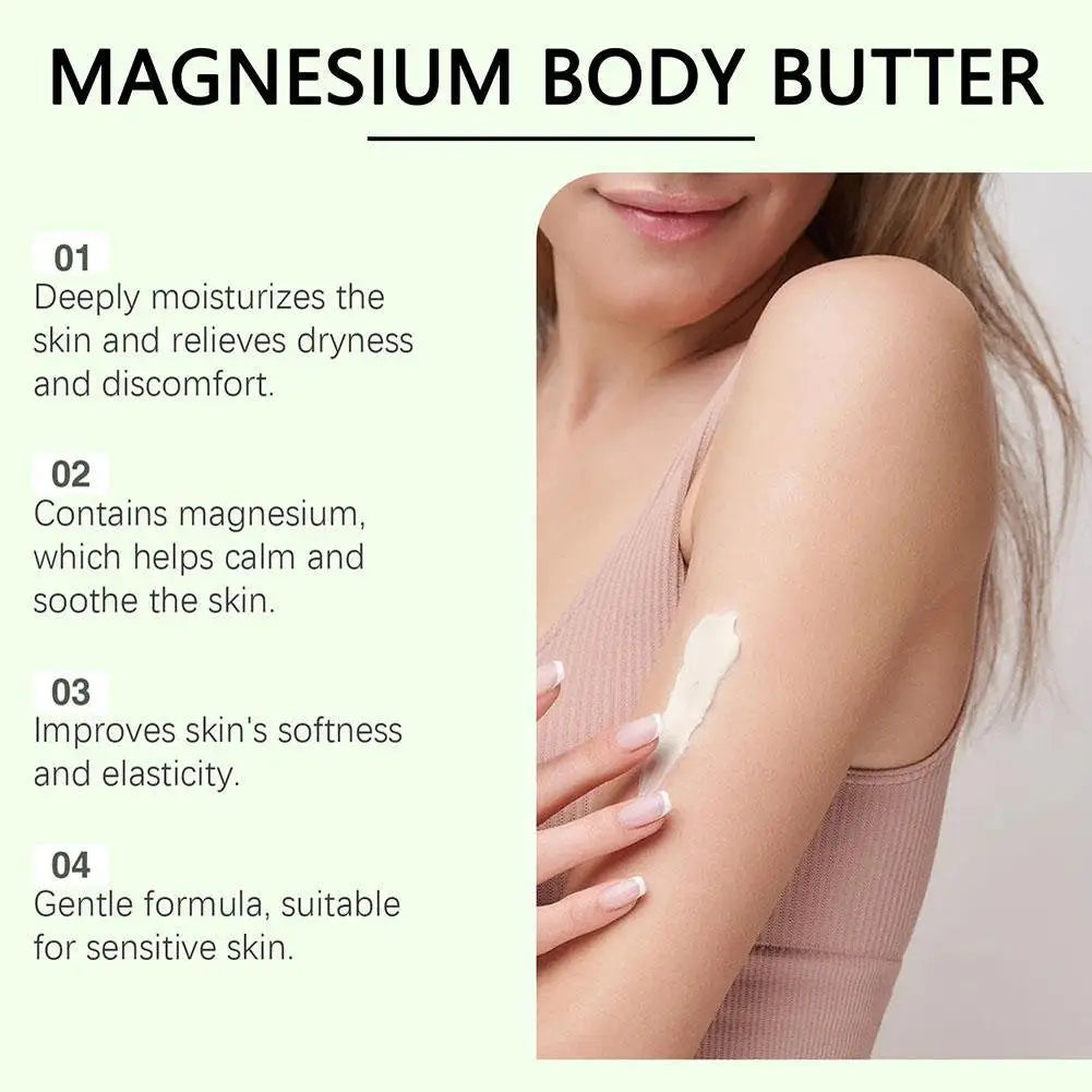 Natural Magnesium Cream for Neuropathy Magnesium Body Butter
