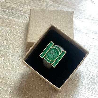 Lanterns Green Lantern Corps Ring Metal Cosplay