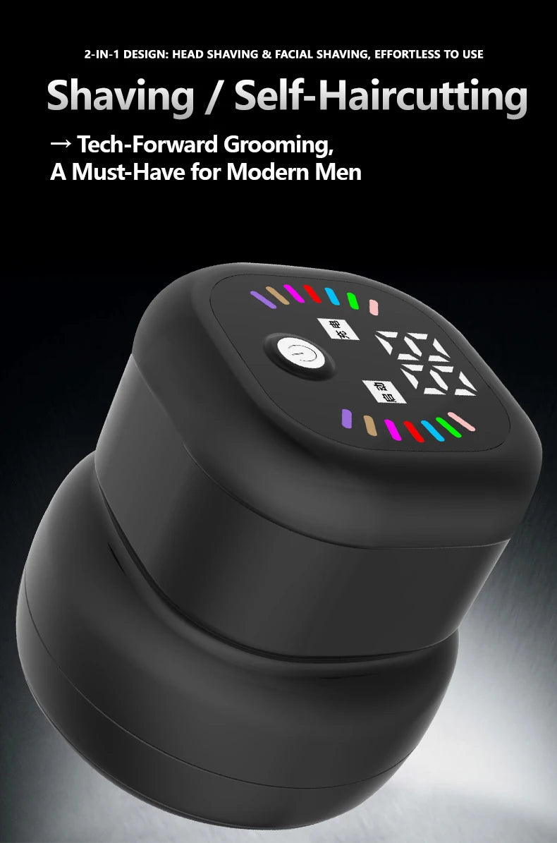 Multi-functional Electric Shaver with Automatic Haircutting