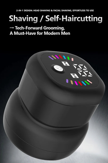 Multi-functional Electric Shaver with Automatic Haircutting