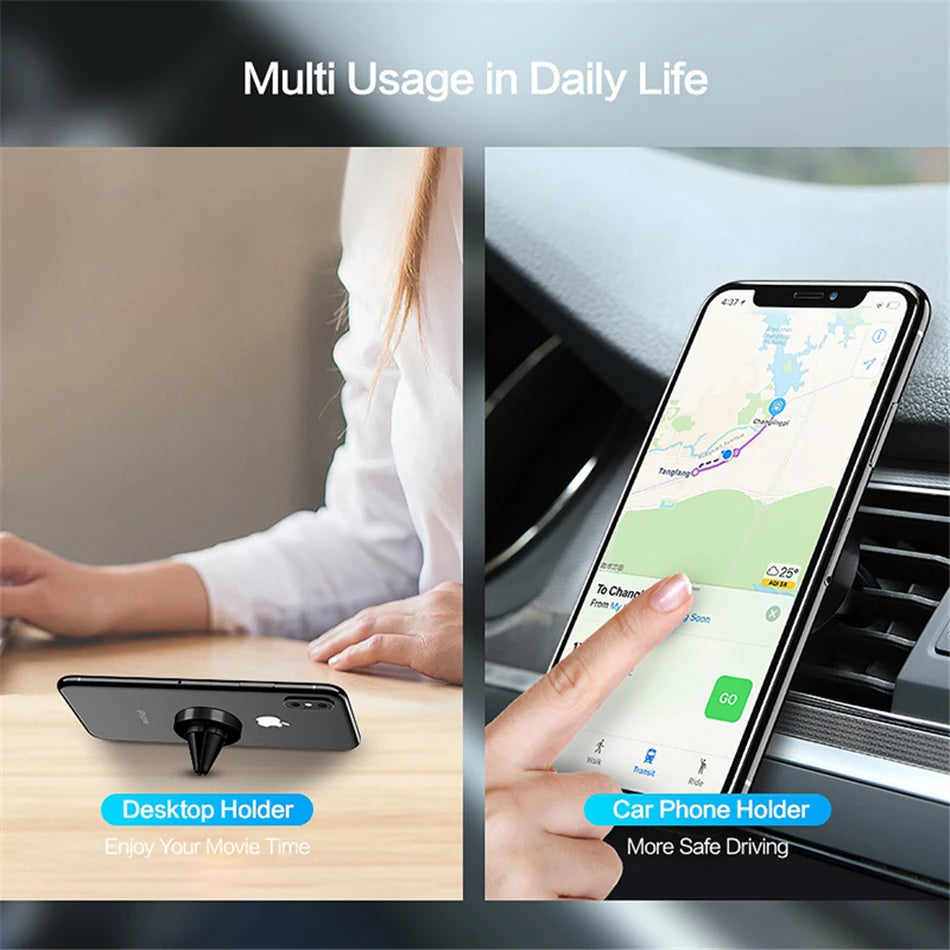 Car Magnetic Holder Universal Air Vent Mount Stand